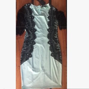 Mint beautiful dress